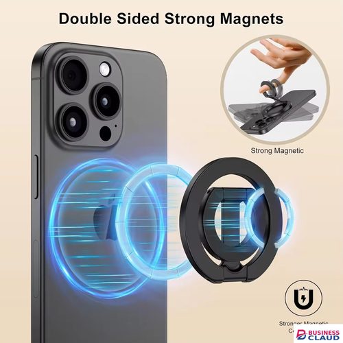 Popular Popular product magnetic phone ring holder double-sided magnetic car accessories 360 degree rotating magnetic phone ring holder Product in Out-triple-output-led-torch