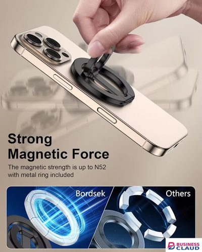 Popular Popular product magnetic phone ring holder double-sided magnetic car accessories 360 degree rotating magnetic phone ring holder Product in Out-triple-output-led-torch