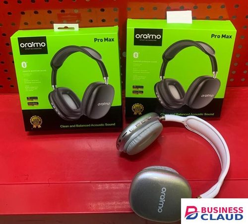 Oraimo P9 ProMax Bluetooth Headset | Gaming | Noise Cancellation | Heavy Bass | Over-Ear Cushioned Design | Built-In Microphone | Foldable & Durable Design in Cables-led-light-flashlight