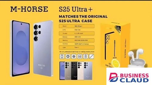 NEW ARRIVALS!! M HORSE S25 Ultra + 4GB RAM + 64GB STORAGE, 16MP+32MP, 5000mAh, DUAL SIM, 6.6DISPLAY. with touch pen(STYLUS), EARPODS,