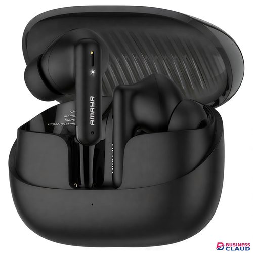 Original Premium Amaya ATW-323 FreeBuds Pro Bluetooth 5.3 Earbuds - High Fidelity Wireless Earpods for All Smartphones & Tablets, 40H Playtime with Charging Case, ENC Mic for Clear Calls, Comfortable Fit Earphones in Cables-led-light-flashlight