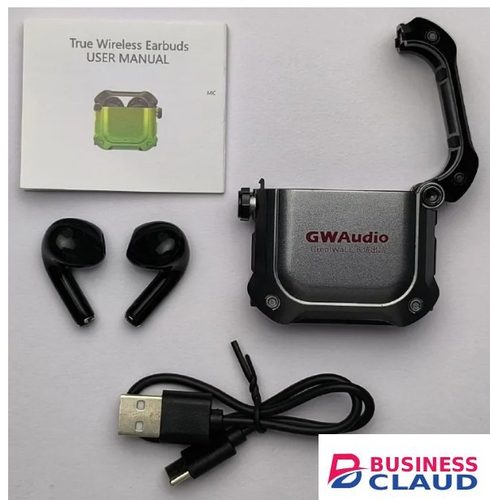 [Limited Offer] GREAT WALL Metal shockproof tough outdoor True Wireless Greatwall Stereo Headset HiFi Wireless Earbuds N11 Zinc alloy body built-in 500mAh battery Limited Offer in 1cha