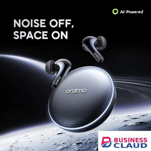 [ORIGINAL] oraimo Space Buds 2 AI Smart 45hrs Playtime True Wireless Earbuds AI Translation & Voice Prompt, Infinite Light Effect, Smart Remote Control on Case