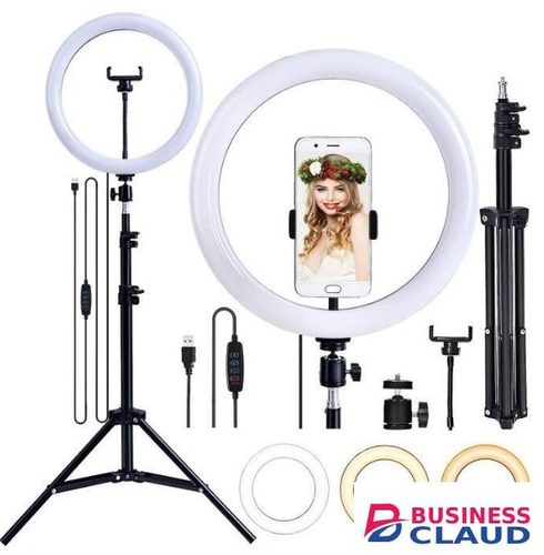 Generic Ring Light 10Inch For Selfie,makeups,studio Supplimentary Light WITH 2.1M TRIPOD Stand