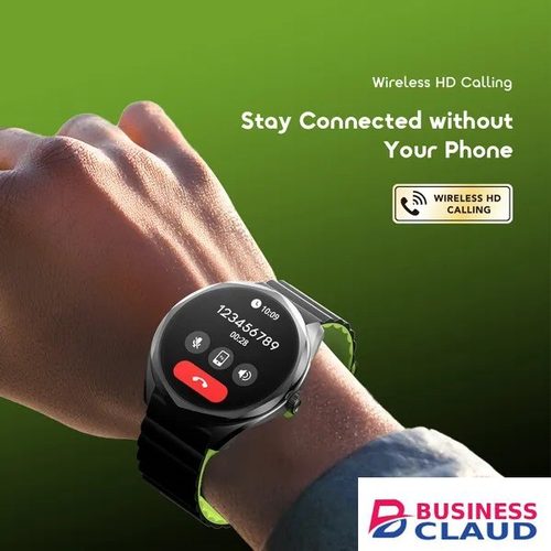 oraimo Watch Nova 2R 1.43" AMOLED 35-Day Standby Smart Watch 1ATM Waterproof Blood Oxygen & Heart Rate Monitor AI Generated Watch Faces Anti Scratch Panda Glass Rate in Cable-black