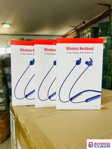 Itel Wireless Neckband with 12 Hour Playback - Bluetooth 5.3, IPX5 Water Resistant, Magnetic Earbuds ,Ergonomic Design