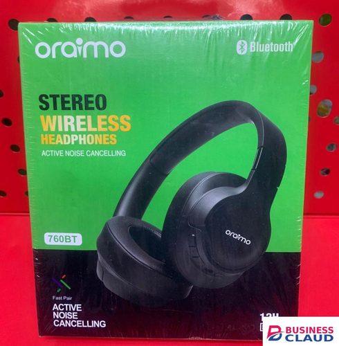 Oraimo 760BT Generic Wireless Headphones | Bluetooth | 6H Playtime | Long Standby | Control Buttons | Original Sound Quality