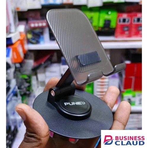Portable Foldable Desktop Phone Stand Aluminum Alloy Rotating Tablet Holder
