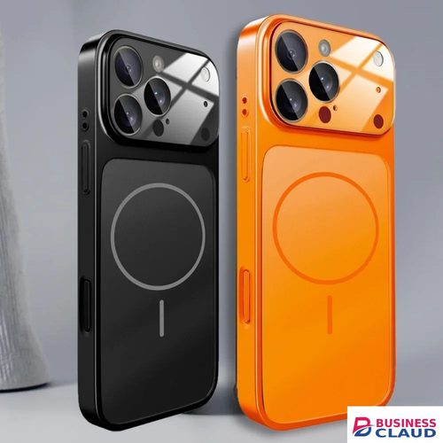 Original Glass Nano Matte Case For iPhone 17 Air 16 15 14 13 17 Pro Max 17Pro Magnetic For Magsafe Wireless Charging Armor Funda