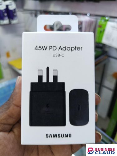 LIMITED TIME OFFER!! SAMSUNG 45W TYPE-C PORT TRAVEL ADAPTER, SAFE FAST CHARGE, COMPATIBLE TO ALL SAMSUNG MODELS; PHONES, TABLETS AND ACCESSORIES, 45W FAST CHARGE Limited time offer in 4-cable