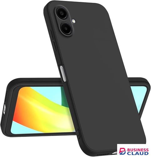 Original Premium Samsung Galaxy A07 Cover Black Original Premium Silicone Heavy Duty Protection Comfortable Grip Phone Case/ Cover in 1-for-creators-on-the-go