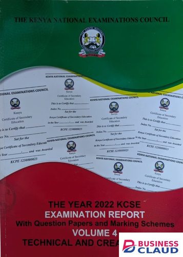 KNEC Examination Report Vol 4