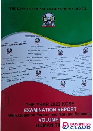 KNEC Examination Report Vol 3