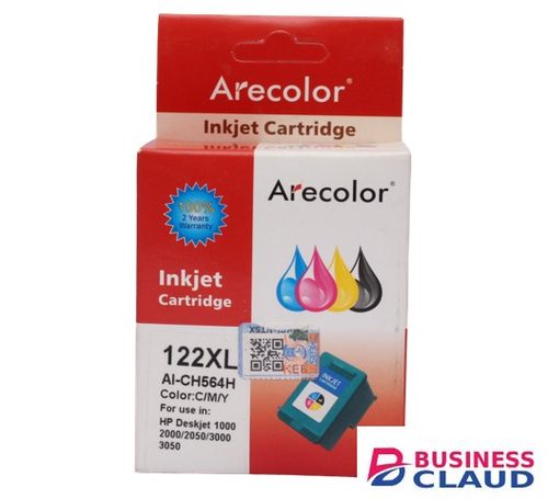 Arecolor Ink Cartridge 122 colour in One-injekt-printer