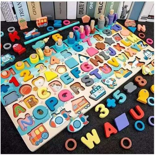 Montessori learning set for kids