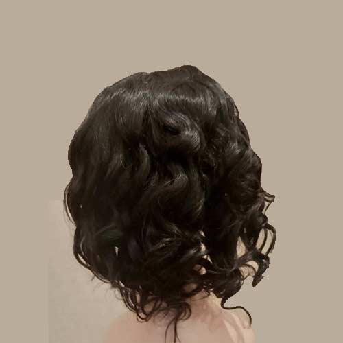 Loose wave human hair wig