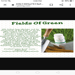 forever Fields of Green, herbal forever living
