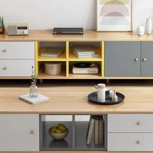 High density Wooden TV Stand