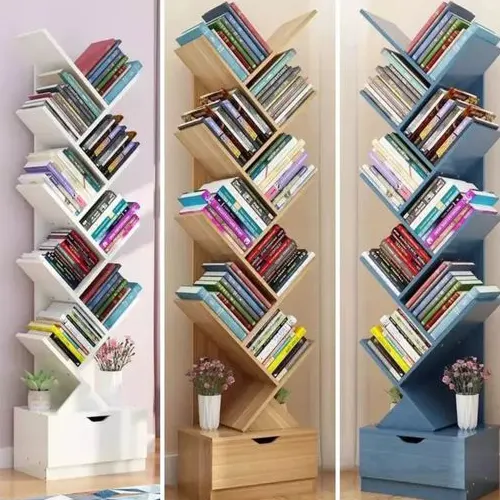 Fancy Wooden Tree Book Shelf
