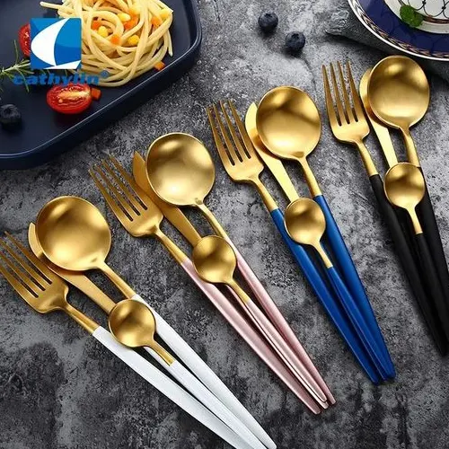 24 pieces Slim design Cutlery Set