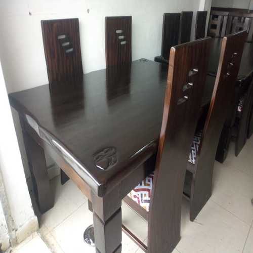 6 seater Solid Mahogany dining table