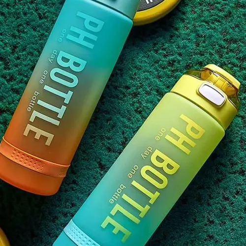 1000 ml Motivational PH Water Bottle