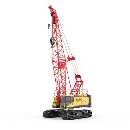 Sany SCE600A three-bar track pad 60t Lattice Boom Crawler Crane Featured