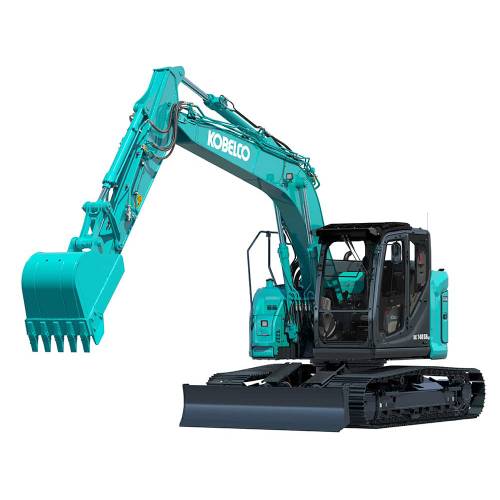 Kobelco SK140SRLC-7 medium excavator Featured