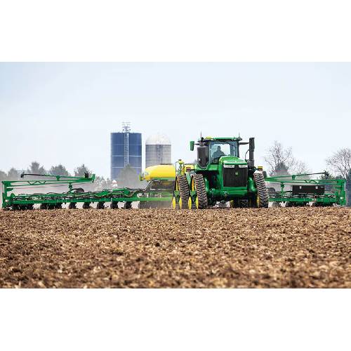 John Deere 4wd track 9RX 490 tractor Featured