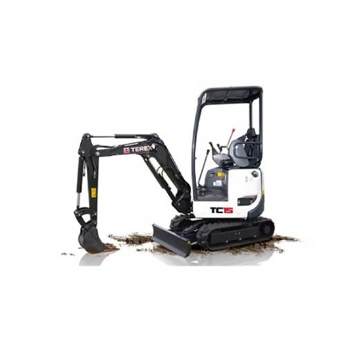 Terex TC16 Mini Excavator Featured