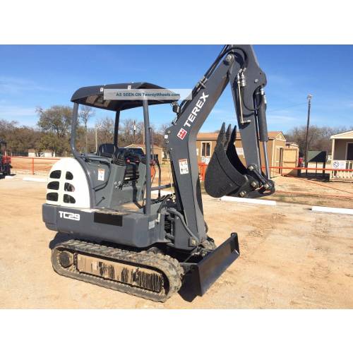 Terex TC35E Mini Excavator Featured