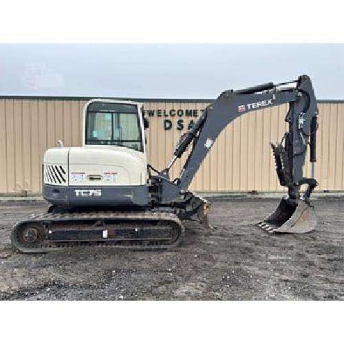 Terex TC75 Mini Excavator Featured