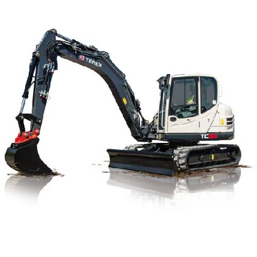 Terex TC85 Mini Excavator Featured
