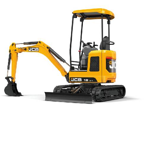 JCB 18Z-1 Canopy  Mini Excavator Featured