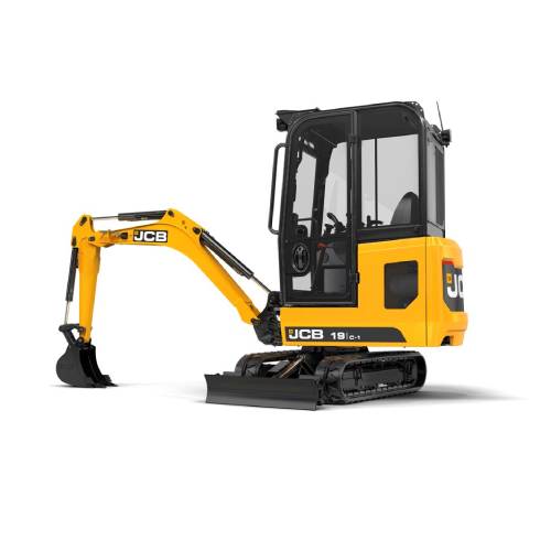 JCB 19C-1 Cab Mini Excavator Featured