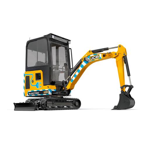JCB 19C-1E Cab Electric Mini Excavator Featured