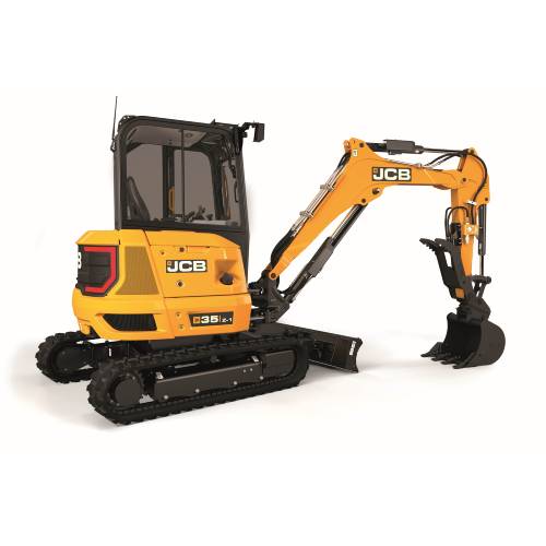 JCB 35Z-1 Cab Mini Excavator Featured