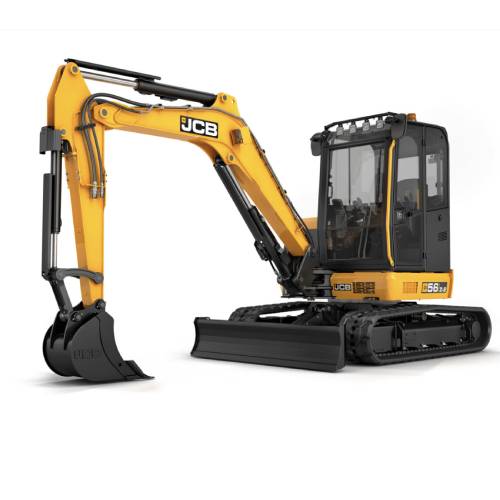 JCB 56Z-2 Cab  Mini Excavator Featured