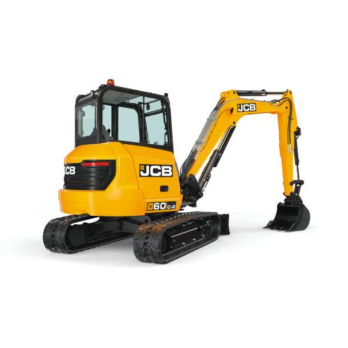 JCB 60C-2 Cab Mini Excavator Featured