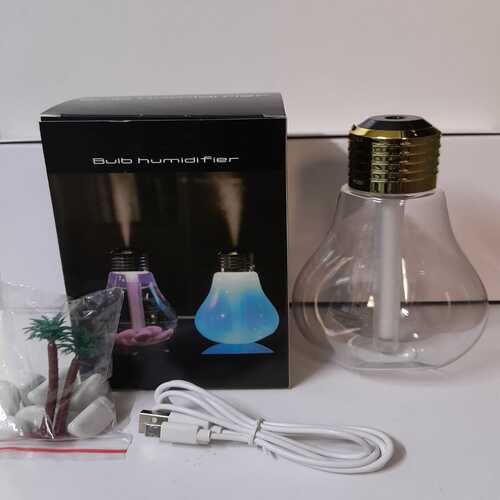 0.3 L Clear Glass Electric Bulb Humidifier/Diffuser