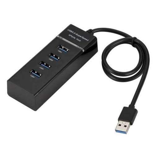 USB HUB Usb 3.0 HUB 4 Port For Laptop And PC Black 303