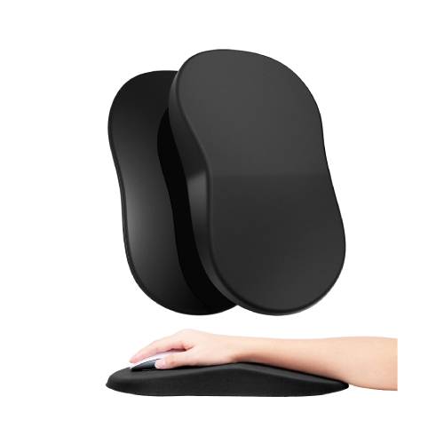 Mouse pad with wrist supporter
