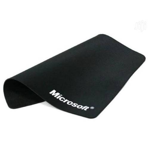 Black Microsoft Gaming Mouse Pad
