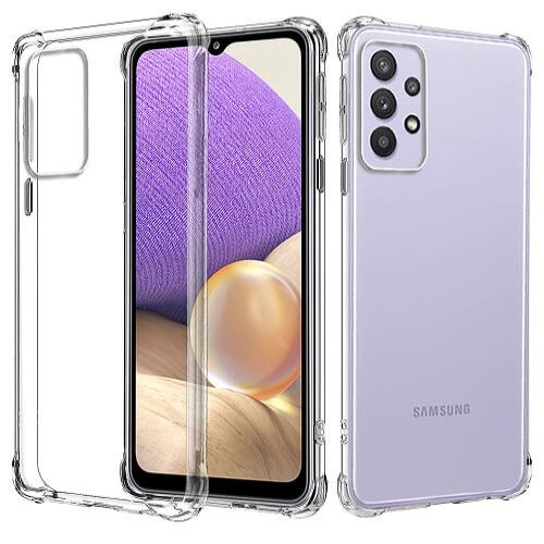 Samsung Galaxy A32 Clear Case Shockproof Air Cushion