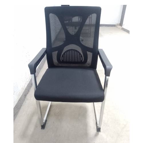 Black Mesh Visitor Office Chair