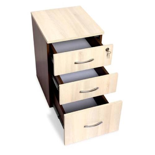 3-Drawer Bedside or Office Cabinet