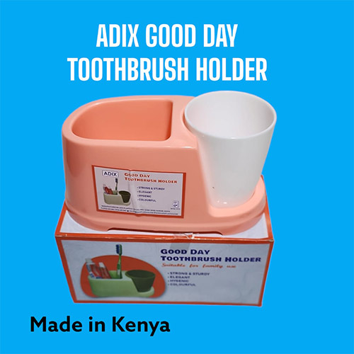 Adix Good Day Toothbrush Holder - Crafted with Care in Kenya