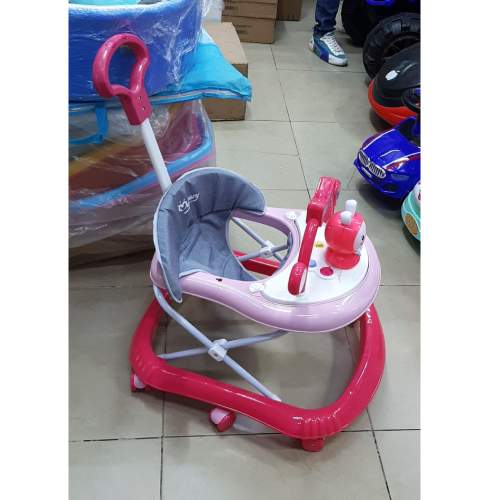 Foldable baby walker convenience