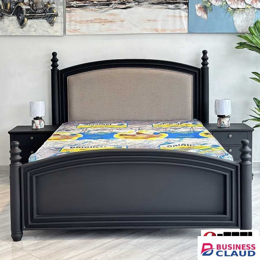 Regal Black Double Bed