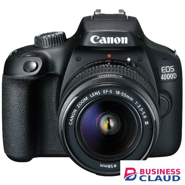 Canon EOS 4000D DSLR with 18-55mm Lens